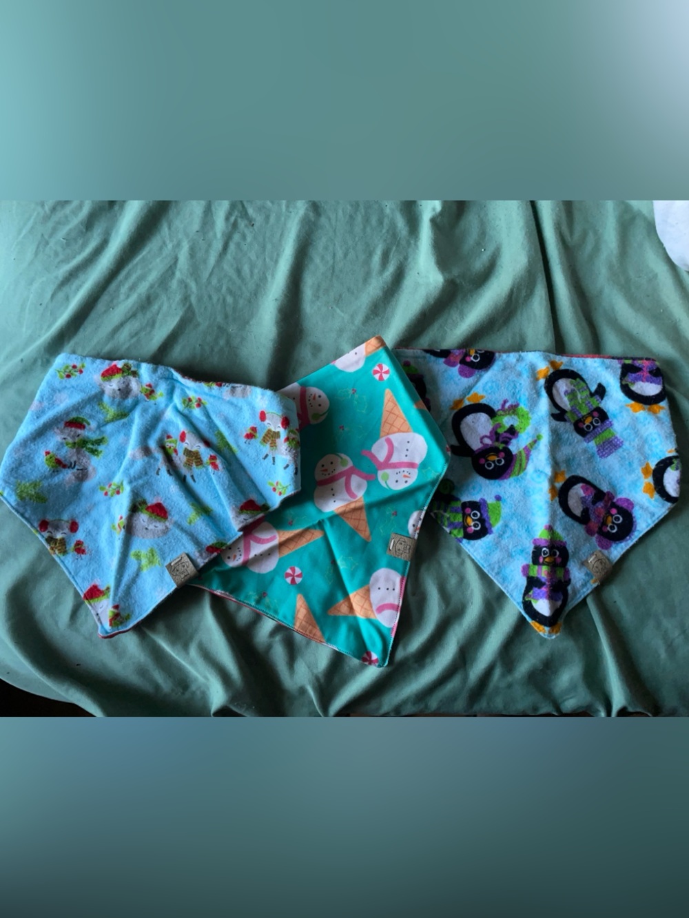 π¦ Bundle of Christmas Doggie Bandanas